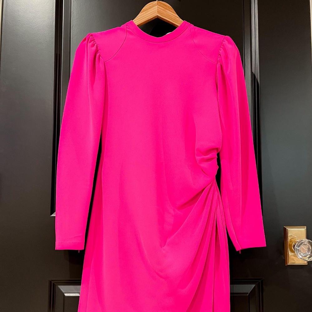 A.L.C. Jane Dress in Shocking Pink
